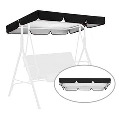 Swing Canopy Replacement for Outdoor Patio Swing Chair 2/3 Seater Waterproof …