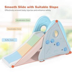 Kids Slide, Freestanding Baby Mini Play Climber Slide Set for Indoor Outdoors…