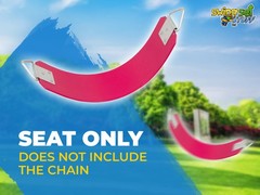 SWING SET STUFF POLYMER BELT SEAT PINK wooden playground accessory backyard 0130