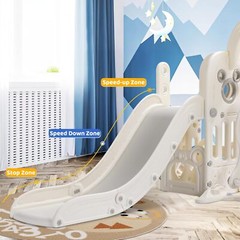 Kids Slide and Swing Set Slide Climber for Toddler Indoor Outdoor Baby Playset