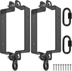 Heavy Duty Swing Hangers, 800lb Capacity Swing Set Accessories for 4×6 Wood B…