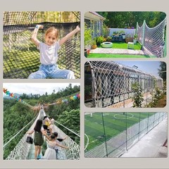 Stair Safety Net for Kids Rope Net Safety Netting for 3.28X1.64ft 6mm/8cm