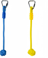 Ninja Warrior Slackline Ninja Fist Holds – Kids Backyard Grip Training Ball Acce