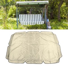 Outdoor Swing Canopy Porch Top Cover Proof for Patio Yard Chair (Beige), NOEN…