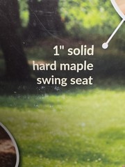 Wooden Outdoor Swing Tree Swing