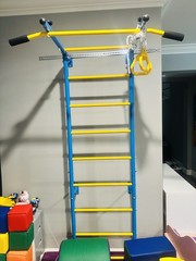 Indoor Climbing Jungle Gym for Toddlers 3 and older, multi color