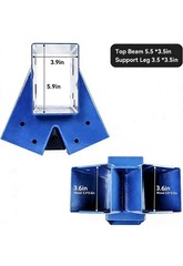 Heavy Duty Children Set Hardware Replacement Kit Including 2 Blue Swing Brackets