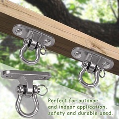 Gwongvvei Heavy Duty Swing Hanger Stainless Steel 304 Antirust, 1800 lb Capac…
