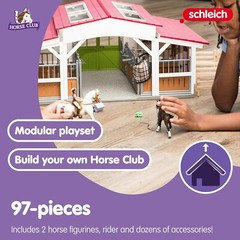 97-Piece HORSE CLUB Riding Center Playset – Imaginative Horse Adventure Toy