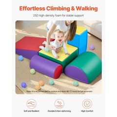 Climbing Toys 5Piece Set Foam Climbing Toys for Toddlers 6 Months to 3