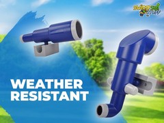 SWING SET STUFF INC MONOCULAR COMBO KIT (BLUE) outside yard residential kid 0299