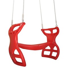 SWING SET STUFF GLIDER WITH ROPE RED playground seat accessory outdoor 0035