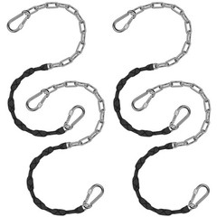 4 Pcs 85″ Stainless Steel Hanging Chains Heavy Duty Swing Chains