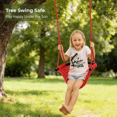 Swing Seat for Kids Heavy Duty Rope Play Secure Children Swing Set,Perfect fo…