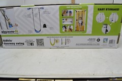 Playzone-fit Kidtrix Doorway Swing Kit for Kids Weight Limit 150 lbs Ages 3+