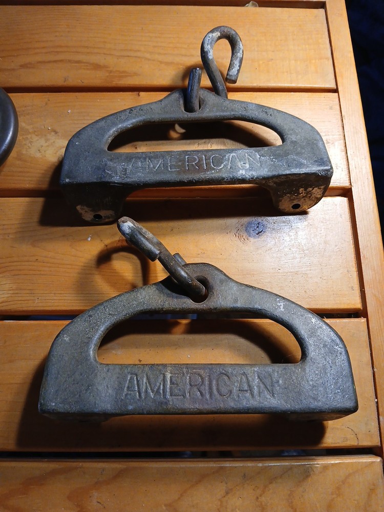 Vintage Cast Iron Swing Set Seat Playground Equipment
