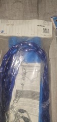 2-Swing Set Swing N Slide Belted Swing Seats & “Ouchless” Chain Blue NE 4460-1