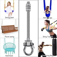 6Pcs Wood Beam & I-Beam Hanger, Permanent Antirust Stainless Steel Heavy Duty…