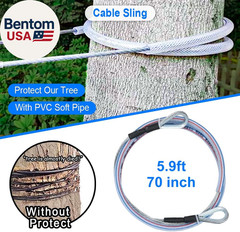 120FT Zip Line Kit for Kids and Adults, Zip Lines for Backyard, Included Swing S