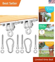 Heavy-Duty Swing Set Hangers – Quiet & Durable 2-Pack for Porch & Playground