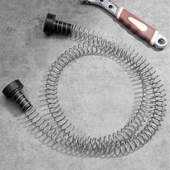 Heavy Duty Stainless Steel Zipline Spring Brake – 5.3ft Stopper for 3/16-3/8″ Wi