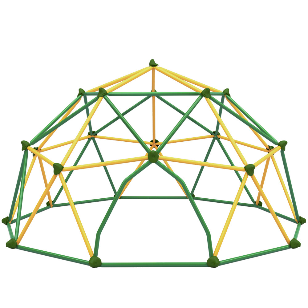 13ft Geometric Dome Climber Kids Climbing Dome Tower Steel Supporting 1000 LBS