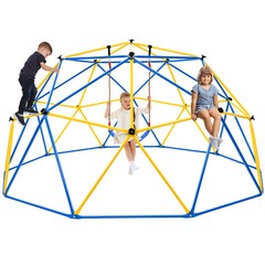 10FT Kids Climbing Dome Climber Hammock Swing Outdoor Jungle Play Gym Monkey Bar