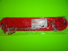 (2x) RED Swing Set Seat Durable Vinyl Coated Chains 120 lb Capacity Playground