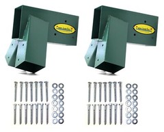 Eastern Jungle Gym Easy 1-2-3 A-Frame Two Bracket Kit w/ Mounting Hardware
