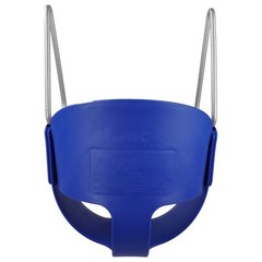 SWING SET STUFF HIGHBACK FULL BUCKET SEAT BLUE toddler playground accessory 0001