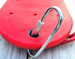 Swing Seat Swinset Seats with Chain 120 LB Kids Swings Set of 2 RED (NOS)