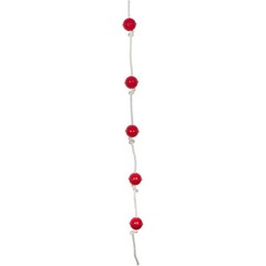 SWING SET STUFF BALL ROPE RED fort park playground climb outdoor tree house 0251