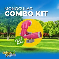 SWING SET STUFF INC MONOCULAR COMBO KIT (PINK) playground fort children toy 0299