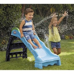2-in-1 Indoor Outdoor Slide Wet Dry Fun Toddlers Ages 2-6 Easy Storage New