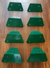 8 HEAVY DUTY SWING SET HANGERS BRACKETS SWING SET ACCESSORIES