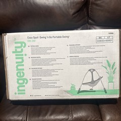 Ingenuity Cozy Spot Swing n Go 25.6″ (H) x 21.5″ (W) x 31.1″