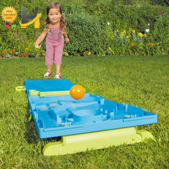 5-In-1 Cornhole Game Set Sports Set Included Bean Bags Lawn Darts and Balls Ages