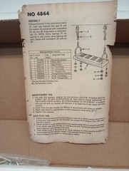 Rare Vintage Turco Swing Seat & Chain Set Original Box Unused Read Look