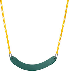 Swings Seats Heavy Duty with 66″ Chain,Playground Swing Set Accessories Replacem