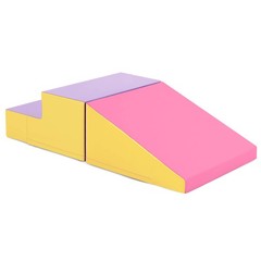 Step and Slide Climber for Infants and Toddlers Baby Soft Foam Structure Blocks