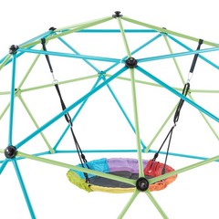 VEVOR Climbing Dome 10FT Geometric Dome Climber with Saucer Swing 1000LBS Loads