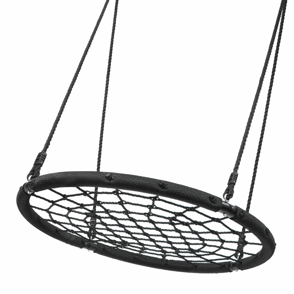 Chidren’s Swing Tree Net Spider Web Platform Home Garden Adventure Playground