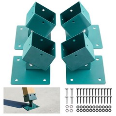 VEVOR Swing Set Brackets 4 Pack Heavy Duty Leveling Hardware on Uneven Ground