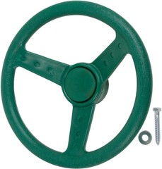 SWING SET STUFF DELUXE STEERING WHEEL GREEN playground accessories playset 0002