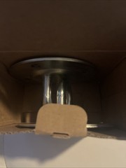 IKEA Ekorre 800.410.49 Galvanized Steel Swing Ceiling Mount Open Box