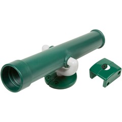 SWING SET STUFF TELESCOPE GREEN playground kid fort park accessories wood 0006