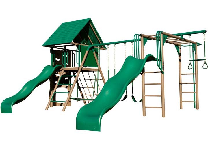 Lifetime 91080 Big Stuff Deluxe Swing Set (Earthtone)