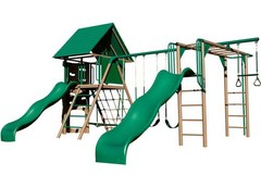 Lifetime 91080 Big Stuff Deluxe Swing Set (Earthtone)