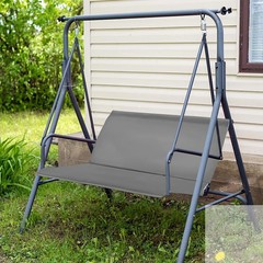 Outdoor Porch Patio Swing Seat Cover, 600D Thickened Oxford Waterproof Swing