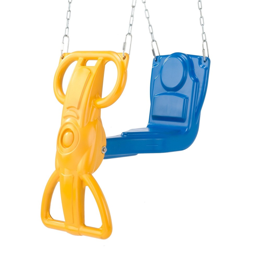 Wind Rider Glider Swing Durable Ergonomic Design for Kids Ages 3 Plus Yellow …